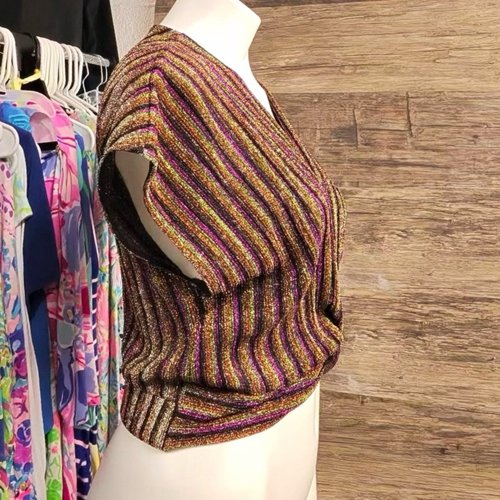 ASOS Multicolor Striped Crop Top - Picture 2 of 12